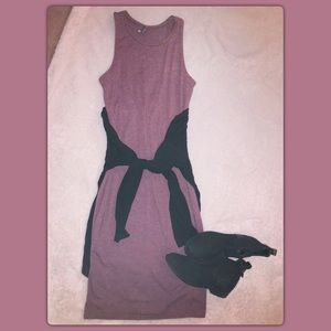 🔺SOLD🔺Cotton On Plum Body Con ‘Lena’ Midi Dress